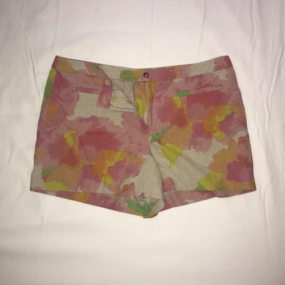 Floral print shorts